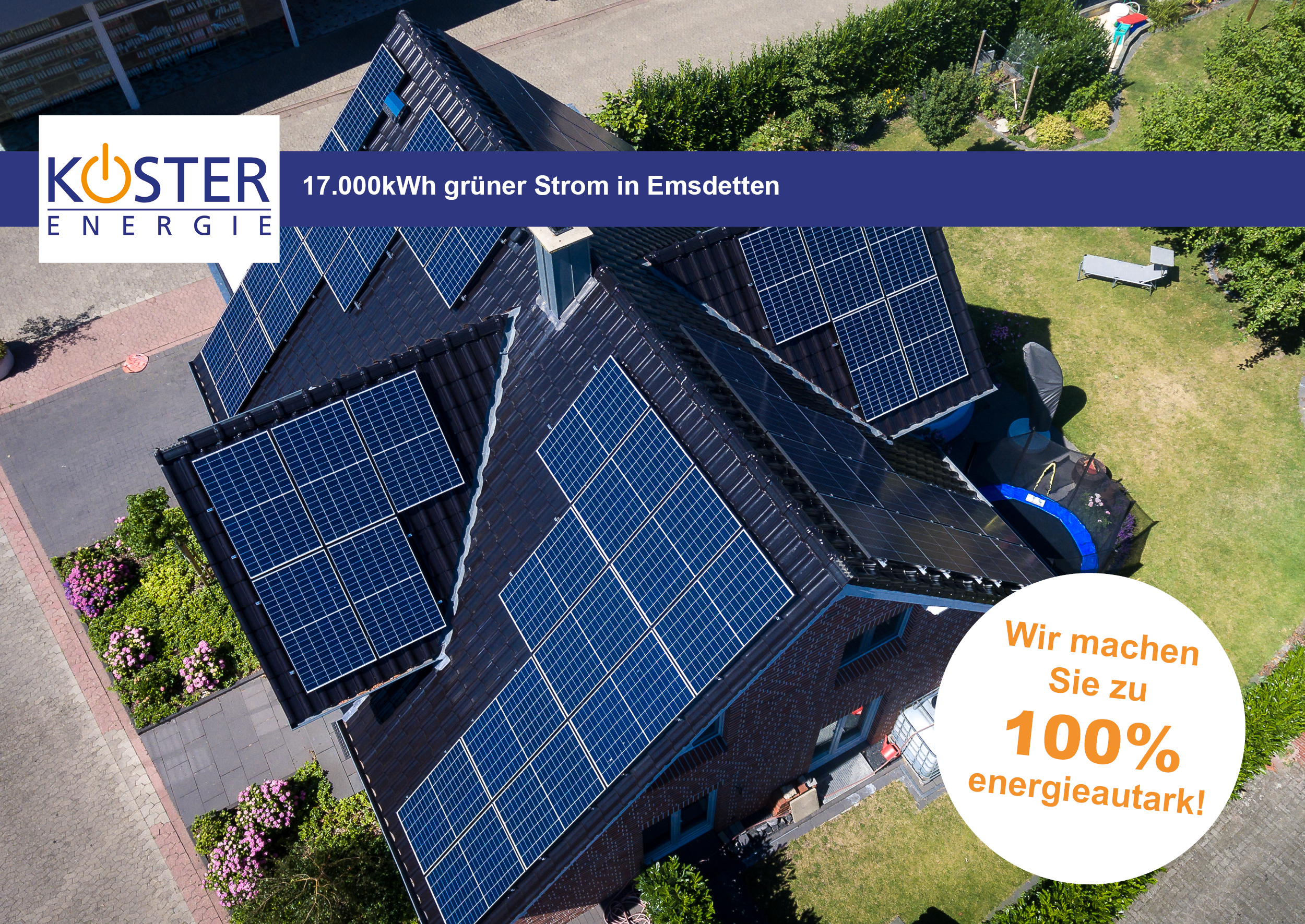 17.000 kWh grüner Strom im Emsdetten